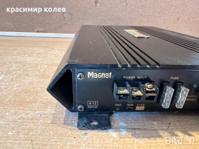 автомобилен усилвател "Magnat Rock 6000", снимка 6 - Ресийвъри, усилватели, смесителни пултове - 52930659