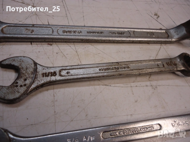 Звездогаечни ключове - инчови, снимка 10 - Ключове - 53068430