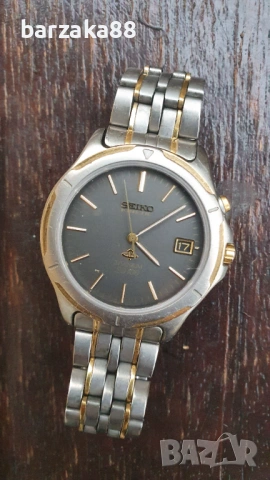 Мъжки часовник Seiko Kinetic, снимка 3 - Мъжки - 53886564
