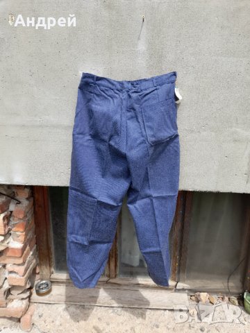 Стар работен панталон #3, снимка 4 - Антикварни и старинни предмети - 36760384