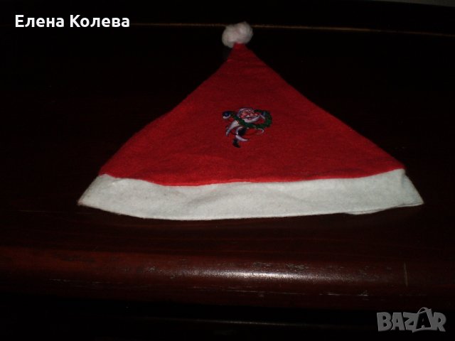 Коледни шапки и лента за глава, снимка 7 - Шапки - 31059346