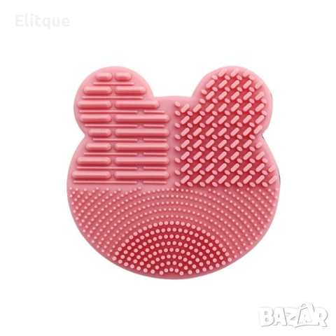 Силиконова подложка с власинки за почистване на четките за грим HZS343, снимка 3 - Други - 52830552