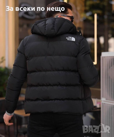 The North Face Мъжко Черно Зимно Яке С Качулка Дъ Норт Фейс Код A1114, снимка 2 - Якета - 52371260