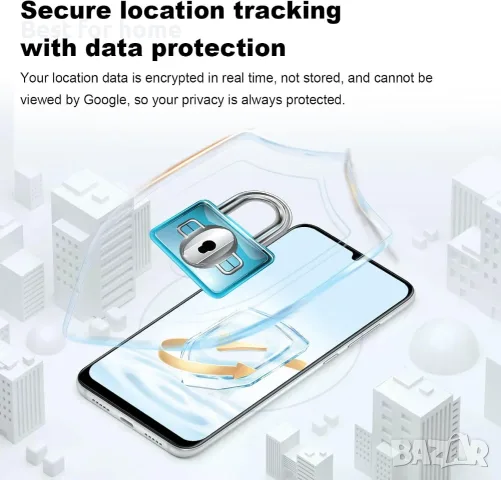 Android тракер, съвместим с Google Find My (Find Hub); Smart Tag със сменяема батерия , снимка 4 - Друга електроника - 56310735