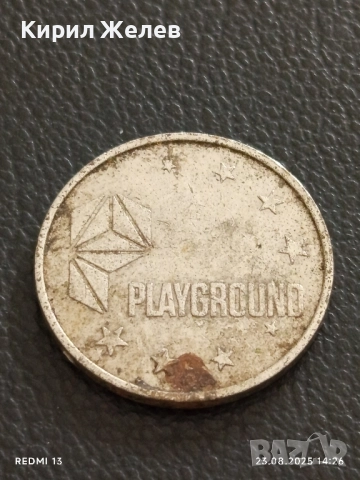 Три жетона токен за игрално казино PLAYGROUND редки за КОЛЕКЦИЯ ДЕКОРАЦИЯ 39800, снимка 2 - Колекции - 51464010
