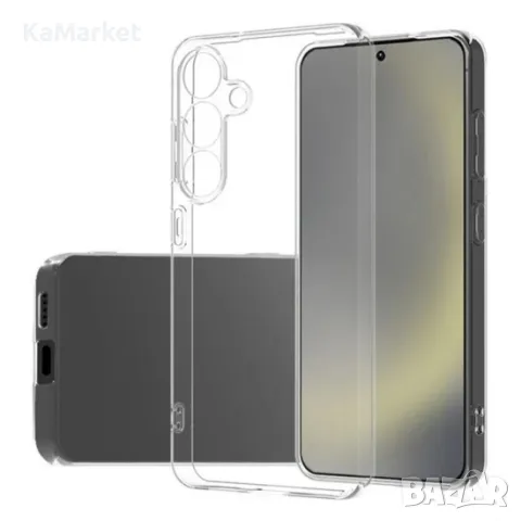 Силиконов кейс MBX 2mm, За Samsung Galaxy S25, Прозрачен, снимка 1 - Калъфи, кейсове - 48915093