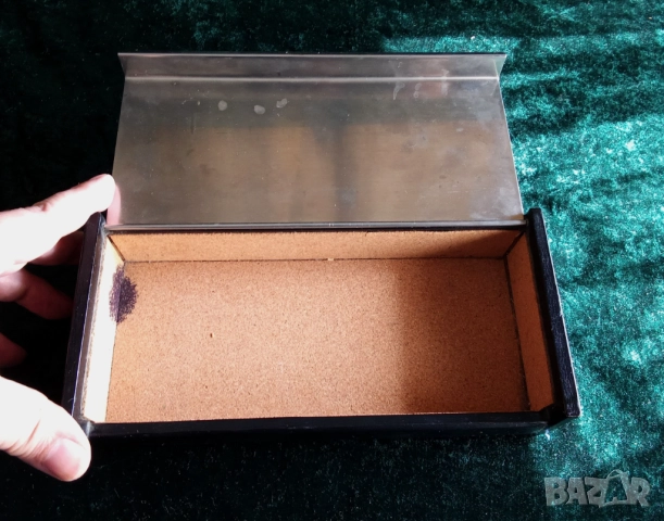 КУТИЯ * КОЖА * СТОМАНА * ГРАВИРАНЕ * КАРТА НА СВЕТА, снимка 3 - Други ценни предмети - 52144452