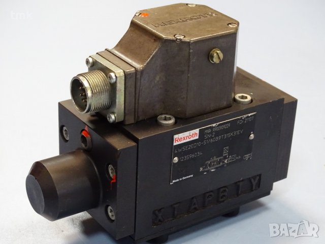 Серво клапан Rexroth 4WSE2ED10-51/60B9T315K31EV directional servo valve, снимка 5 - Резервни части за машини - 38005237