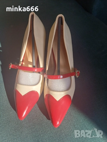 Дамски обувки с ток, снимка 2 - Дамски обувки на ток - 52709219