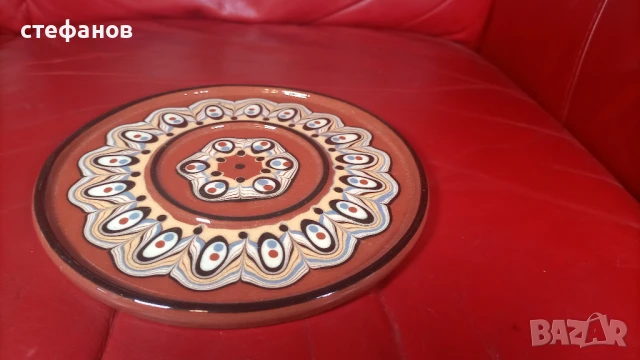 Керамичен комплект за греяна ракия, повурче, кратунки, поднос, снимка 6 - Антикварни и старинни предмети - 50736019