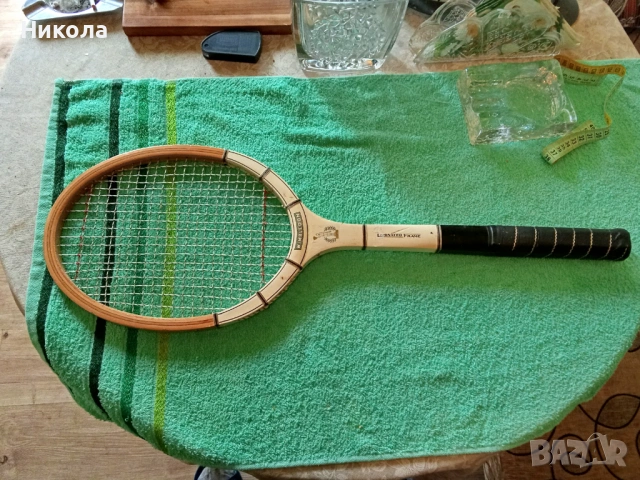 Стара дървена Тенис ракета Wimbledon Champion- много рядка , снимка 2 - Тенис - 53944440