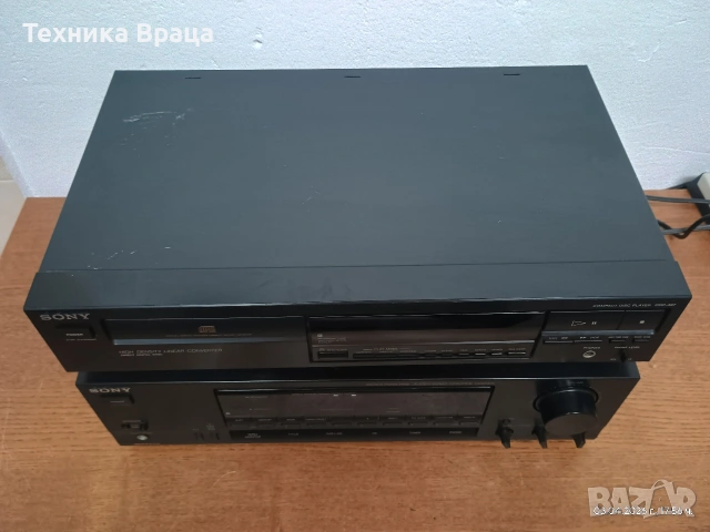 Стерео ресивър SONY STR-GX315 + CD плеър SONY CDP-397. Перфектни. Изпращам видео. , снимка 11 - Ресийвъри, усилватели, смесителни пултове - 54086451