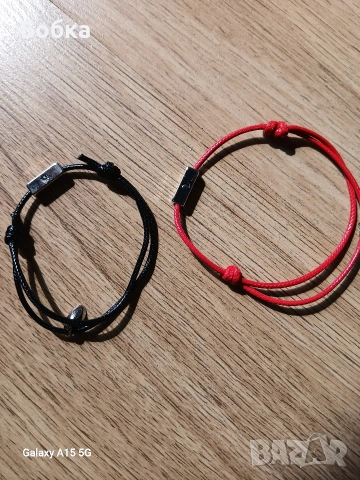 магнитни гривни за двойки, снимка 2 - Гривни - 54234620