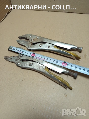 Комплект Соц Стари Клещи Щипки Стяги Чираци., снимка 9 - Антикварни и старинни предмети - 50648647