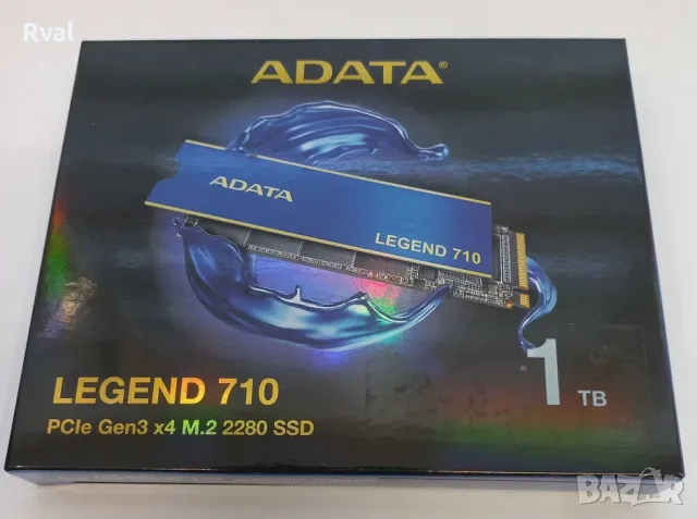 ADATA Legend 710 PCle Gen3 x4 M.2 2280 SSD 1TB