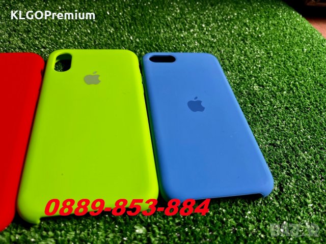 Apple Silicone Case кейс за iPhone 12 Pro 11 X XS MAX XR 7 8 6 Plus 6S SE калъф, снимка 2 - Аксесоари за Apple - 31945060