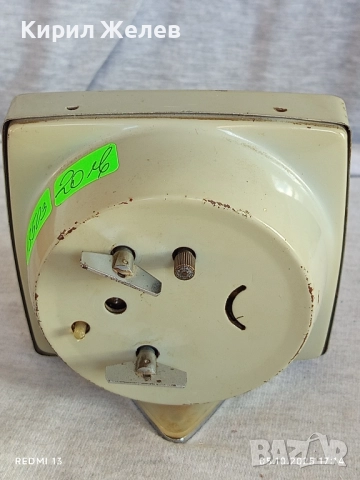 Стар механичен будилник MADE IN CHINA рядък за КОЛЕКЦИЯ ДЕКОРАЦИЯ 43503, снимка 6 - Антикварни и старинни предмети - 51953066