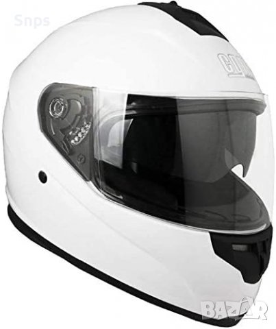 Каска за мотор CGM 315A-ALV-14, бяла L (59-60 см)