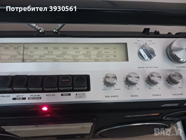 Радиокасетофон Hitachi TRK 8080E, снимка 4 - Радиокасетофони, транзистори - 52874616