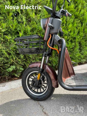 Електрическа Триколка CARGO LUX 1500W BROWN Nova Electric, снимка 8 - Мотоциклети и мототехника - 39290542
