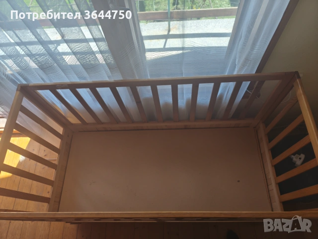 Детска кошара с матрак, снимка 3 - Кошарки - 54351147