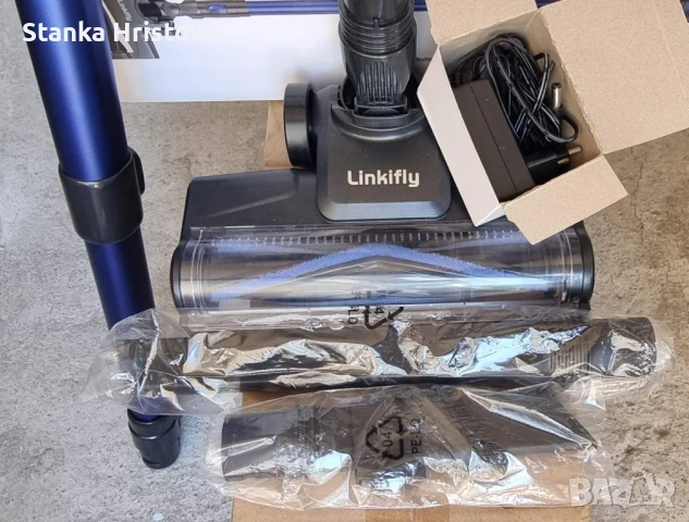 Акумулаторна прахосмукачка Linkifly A 10., снимка 4 - Прахосмукачки - 51005107