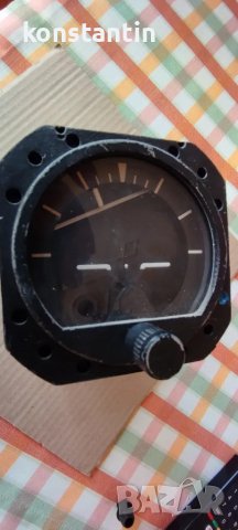 САМОЛЕТЕН ПРИБОР ЖИРО АТИТУД, снимка 2 - Антикварни и старинни предмети - 48085548