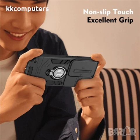 TECNO Spark Go 2024 4G / Spark 20 / Spark 20C / Pop 8 Удароустойчив Ring Holder2/PC+TPU Калъф и Прот, снимка 9 - Калъфи, кейсове - 50952275