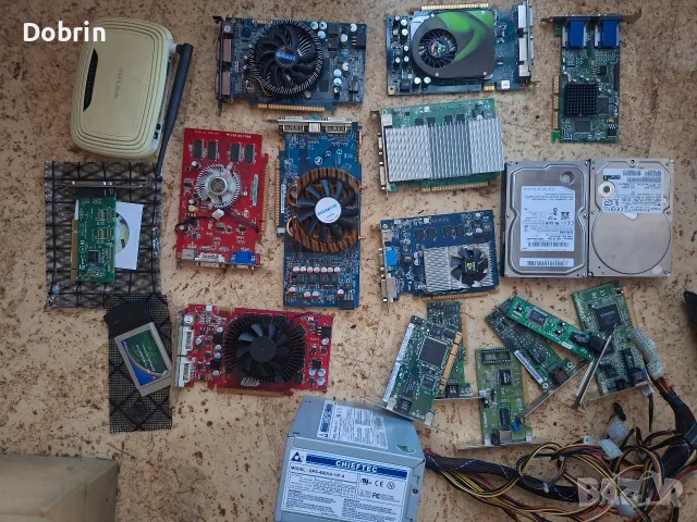 Видеокарти Geforce, Radeon, HDD дискове