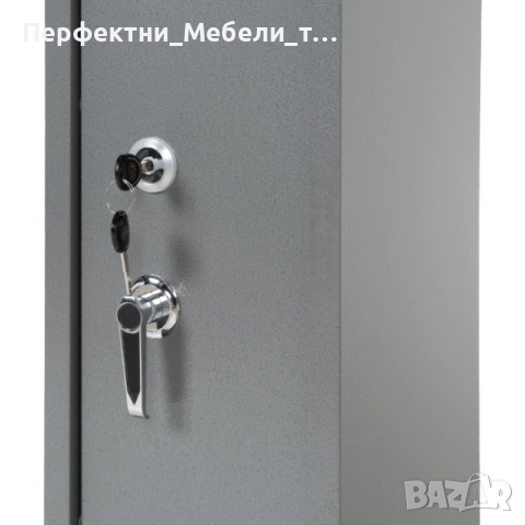 Каса за 5 броя дългоцевно ловно оръжие,сейф за 5 пушки с с отделение за патрони или пистолет, снимка 2 - Ловно оръжие - 52562158