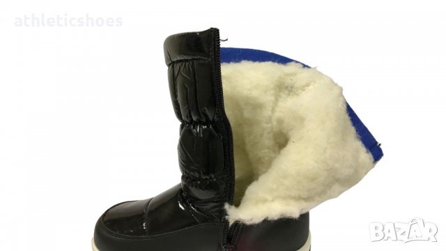 Детски апрески в черно-7296-32/37, снимка 3 - Детски боти и ботуши - 34557437