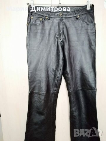 Кожен панталон ( естествена кожа) Германия🇩🇪, снимка 3 - Панталони - 38114870