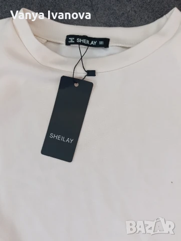 Sheilay  рокля цвят крем, снимка 5 - Рокли - 50839107