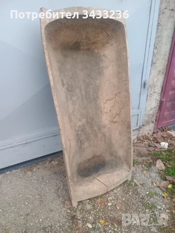 Дървено корито за хляб 