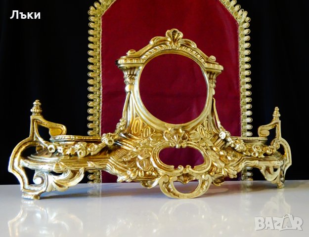 Барокова рамка от бронз за огледало,часовник,мебели,камина. , снимка 1 - Антикварни и старинни предмети - 30702325
