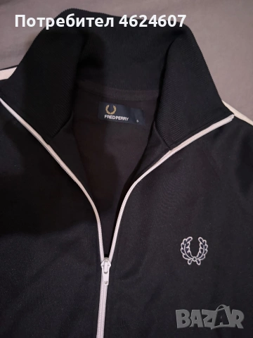 Суичър Fred Perry тип бомбър, снимка 2 - Суичъри - 53928101
