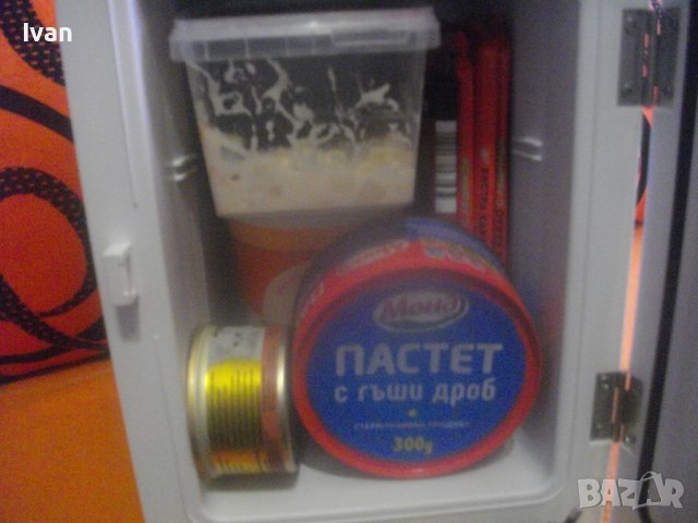 Мини Хладилник-12V/220V-Изстудяване/Затопляне-Работи На 220 Волта и На 12 Волта В Автомобил-8 Литра, снимка 6 - Хладилници - 42715036