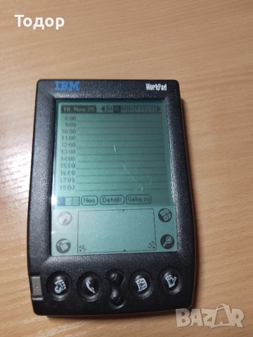 джобен компютър (PDA) IBM WorkPad 8602-2GE, снимка 5 - Работни компютри - 52459782