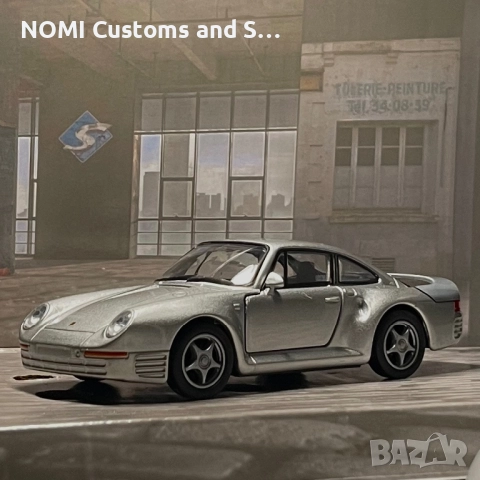 Porsche 959 умален модел, снимка 6 - Коли, камиони, мотори, писти - 52516362