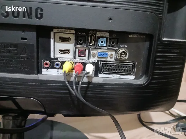 Продавам телевизор Samsung B2230HD TV TUNER 21.5 incha , снимка 7 - Телевизори - 48284899