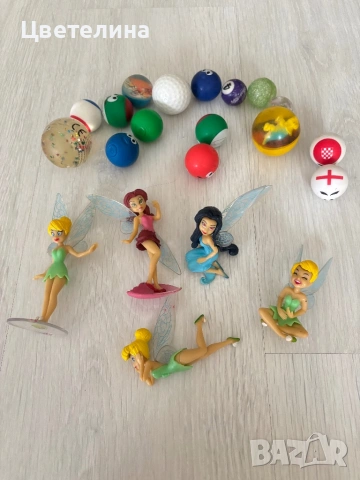 Феи и малки топчета за игра 