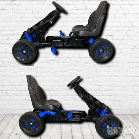 КАРТИНГ С педали TANK G23 С МЕКИ ГУМИ, снимка 8 - Детски велосипеди, триколки и коли - 51038807