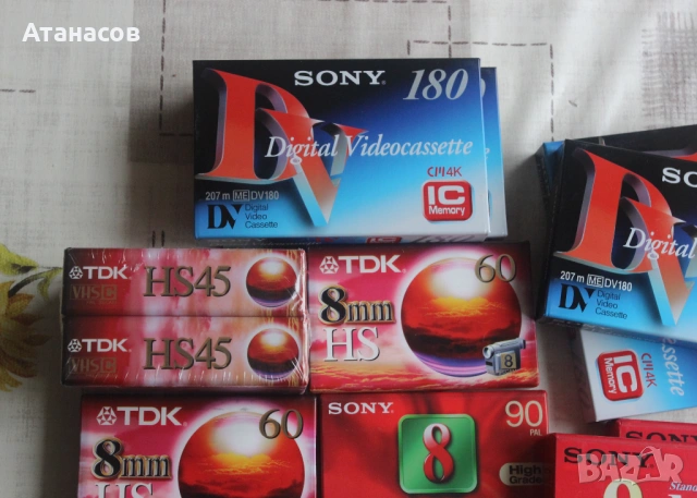 Видео касети VHS, VHSC, Video 8, MiniDV, DV, почистваща, снимка 7 - Чанти, стативи, аксесоари - 54050018