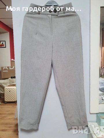 Стилен панталон с висока талия Fotini .Mразмер