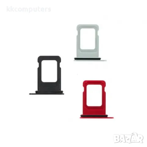 SIM Държач за iPhone SE (2022) 4.7 / Черен Баркод : 483638