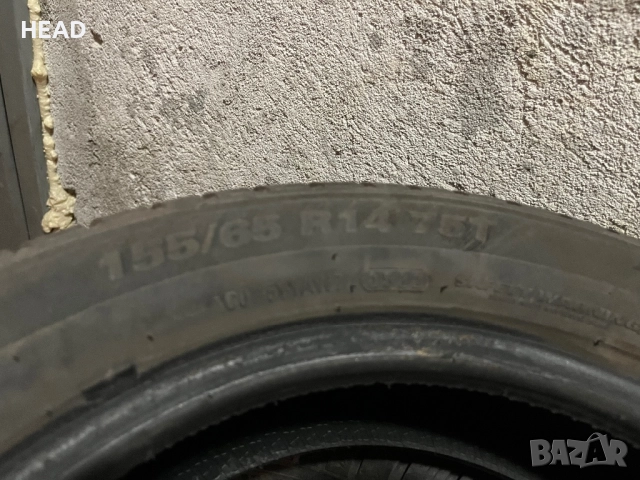 KUMHO 155/65/14-75T, снимка 5 - Гуми и джанти - 51555933
