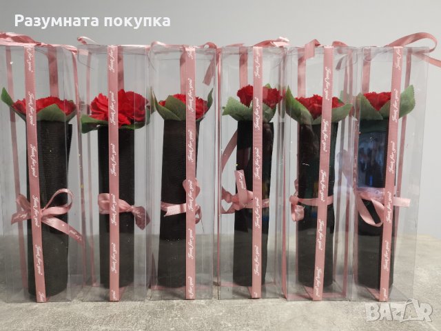 Луксозни хартиени рози, снимка 7 - Изкуствени цветя - 31723361
