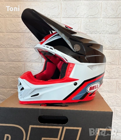 Каска Bell Moto 9s Flex Merchant, снимка 4 - Аксесоари и консумативи - 54097590