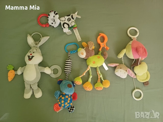 Лот бебешки играчки, дрънкалки 0+, снимка 5 - Образователни игри - 50726135