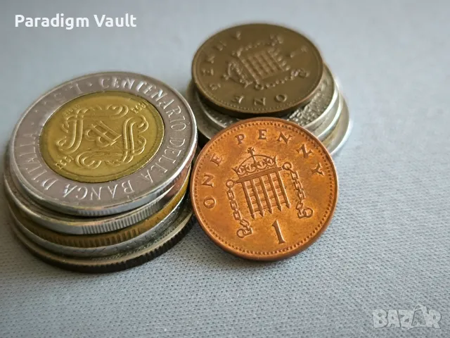 Монета - Великобритания - 1 пени | 2007г.